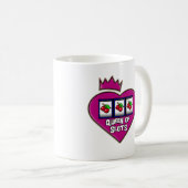 KÖNIGIN DER SCHLITZE KAFFEETASSE (VorderseiteRechts)