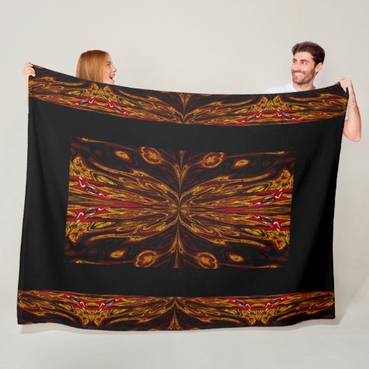 Königin der Schmetterlinge 20 Fleecedecke (Beispiel)