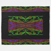 Königin der Schmetterlinge 27 Fleecedecke (Vorderseite (Horizontal))