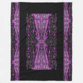 Königin der Schmetterlinge 36 Fleecedecke (Vorderseite)