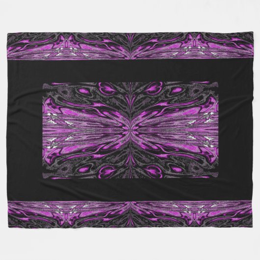 Königin der Schmetterlinge 36 Fleecedecke (Vorderseite (Horizontal))