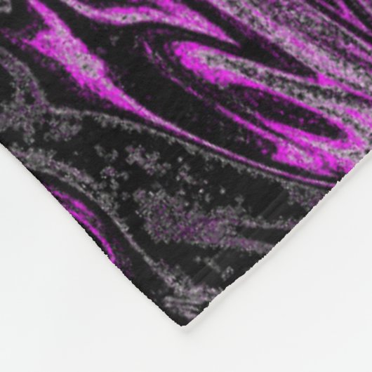 Königin der Schmetterlinge 36 Fleecedecke (Ecke)