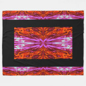 Königin der Schmetterlinge 37 Fleecedecke (Vorderseite (Horizontal))