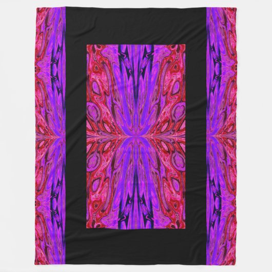 Königin der Schmetterlinge 38 Fleecedecke (Vorderseite)