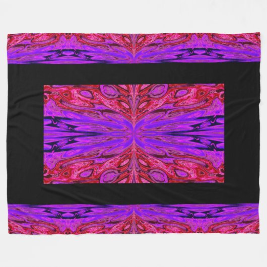 Königin der Schmetterlinge 38 Fleecedecke (Vorderseite (Horizontal))