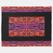 Königin der Schmetterlinge 39 Fleecedecke (Vorderseite (Horizontal))