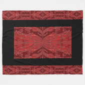 Königin der Schmetterlinge 3 Fleecedecke (Vorderseite (Horizontal))