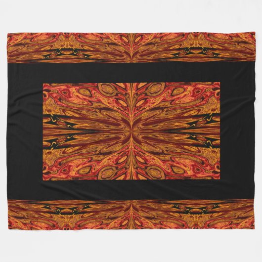 Königin der Schmetterlinge 40 Fleecedecke (Vorderseite (Horizontal))