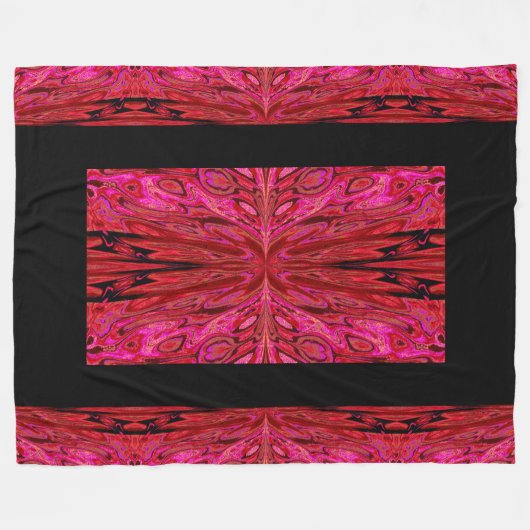 Königin der Schmetterlinge 41 Fleecedecke (Vorderseite (Horizontal))