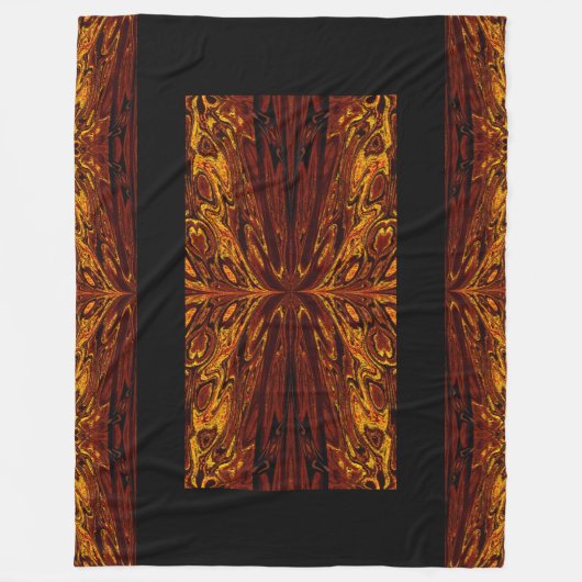 Königin der Schmetterlinge 43 Fleecedecke (Vorderseite)