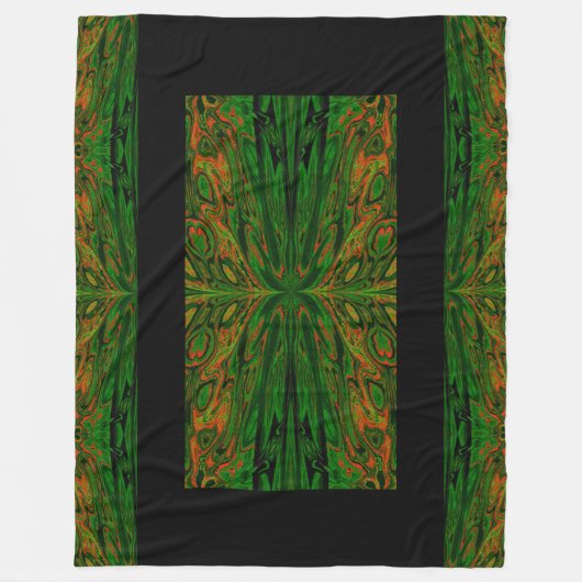 Königin der Schmetterlinge 45 Fleecedecke (Vorderseite)