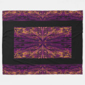 Königin der Schmetterlinge 47 Fleecedecke (Vorderseite (Horizontal))