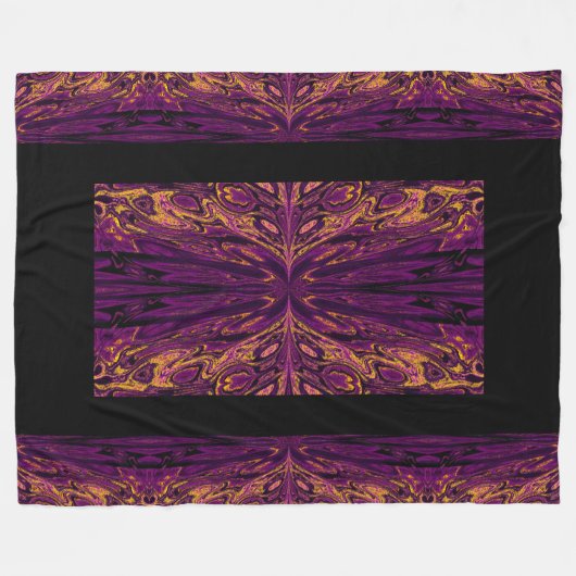 Königin der Schmetterlinge 47 Fleecedecke (Vorderseite (Horizontal))