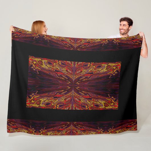 Königin der Schmetterlinge 50 Fleecedecke (Beispiel)