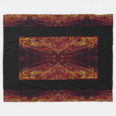 Königin der Schmetterlinge 50 Fleecedecke (Vorderseite (Horizontal))