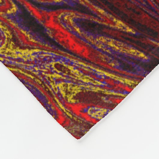 Königin der Schmetterlinge 50 Fleecedecke (Ecke)