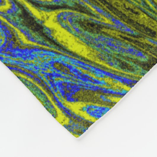 Königin der Schmetterlinge 53 Fleecedecke (Ecke)