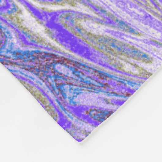 Königin der Schmetterlinge 56 Fleecedecke (Ecke)