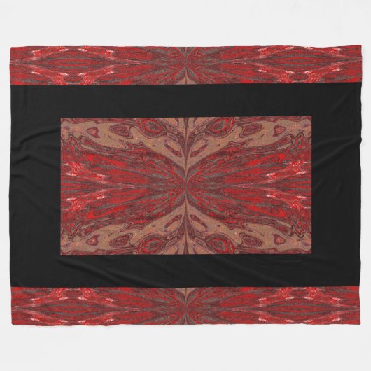 Königin der Schmetterlinge 64 Fleecedecke (Vorderseite (Horizontal))