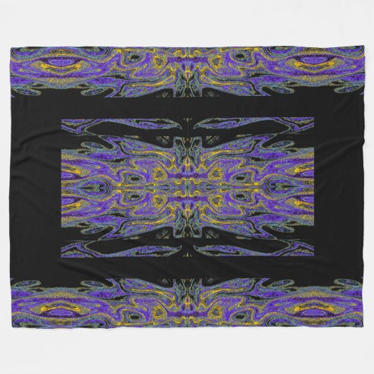 Königin der Schmetterlinge 88 Fleecedecke (Vorderseite (Horizontal))