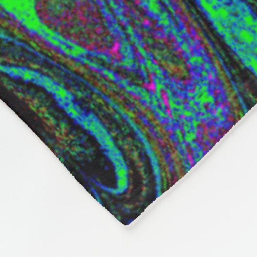 Königin der Schmetterlinge 95 Fleecedecke (Ecke)