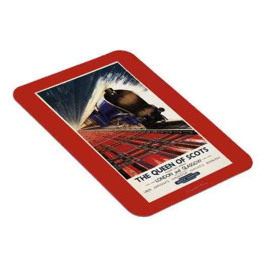 Königin der Schotten Pullman Train Magnet (Rechte Seite)