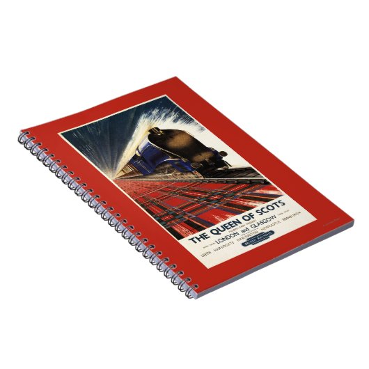 Königin der Schotten Pullman Train Notizblock (Rechte Seite)