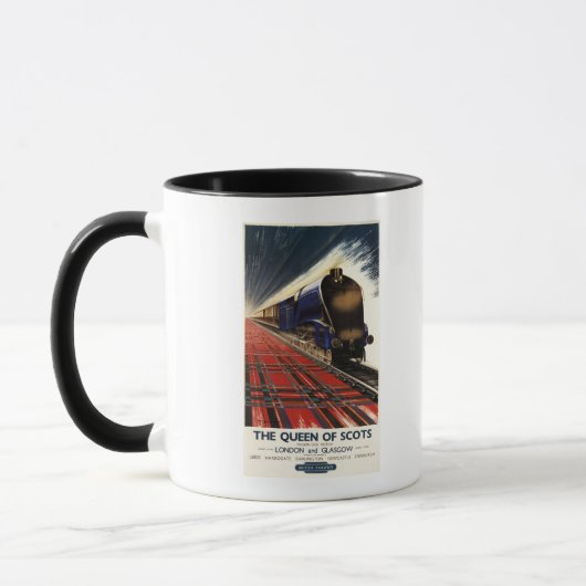 Königin der Schotten Pullman Train Tasse (Links)