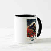 Königin der Schotten Pullman Train Tasse (VorderseiteRechts)