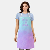 Königin der Schürze Küchen Pastel (Getragen)