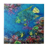 Königin der Seefliese Fliese (Vorderseite)