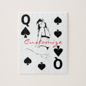 Königin der Spades Bikini Girl Thunder_Cove Puzzle (Vertikal)