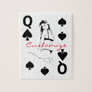 Königin der Spades Bikini Girl Thunder_Cove Puzzle