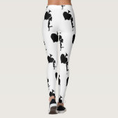 Königin der Spades Holding Black Ace Thunder_Cove Leggings (Rückseite)