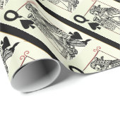 Königin der Spades Thunder_Cove Geschenkpapier (Rolleneckpunkt)