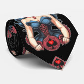 Königin der Spades Thunder_Cove Krawatte (Gerollt)