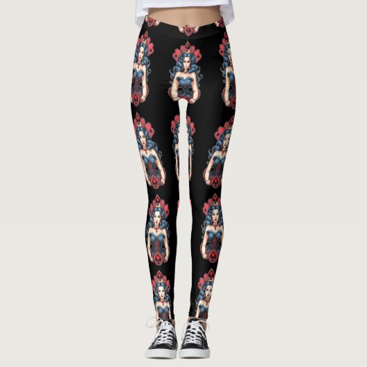 Königin der Spades Thunder_Cove Leggings (Vorderseite)