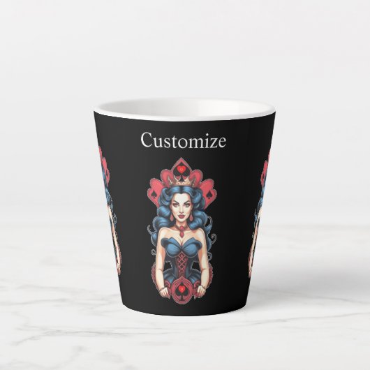 Königin der Spades Thunder_Cove Milchtasse (Vorderseite)