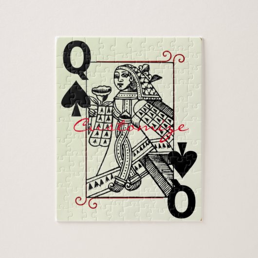 Königin der Spades Thunder_Cove Puzzle (Vertikal)