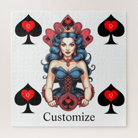 Königin der Spades Thunder_Cove Puzzle (Vertikal)