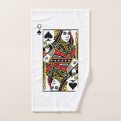 Königin der Spaten Badhandtuch Set (Handtuch)