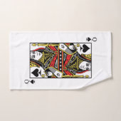 Königin der Spaten Badhandtuch Set (Handtuch)