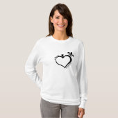 Königin der Spaten/furchtloses T-Shirt (Vorne ganz)