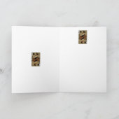 Königin der Spaten-leeren Karte (Innenseite)