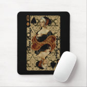 Königin der Spaten Mousepad (Mit Mouse)
