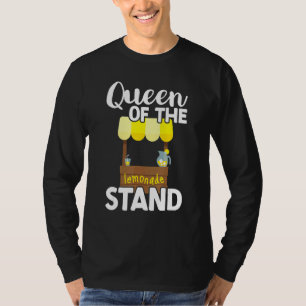 Königin der Standlemonade-Eiswürfeleis-Zitronen T-Shirt