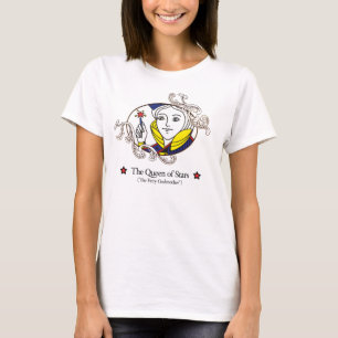 Königin der Sterne (helle Farben) T-Shirt