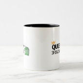 Königin der Tabellenkalkulation Zwei-Tone-Tasse Zweifarbige Tasse (Mittel)