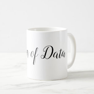 Königin der Tasse des Datenbüros