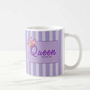 Königin der Tasse des Messy Desk